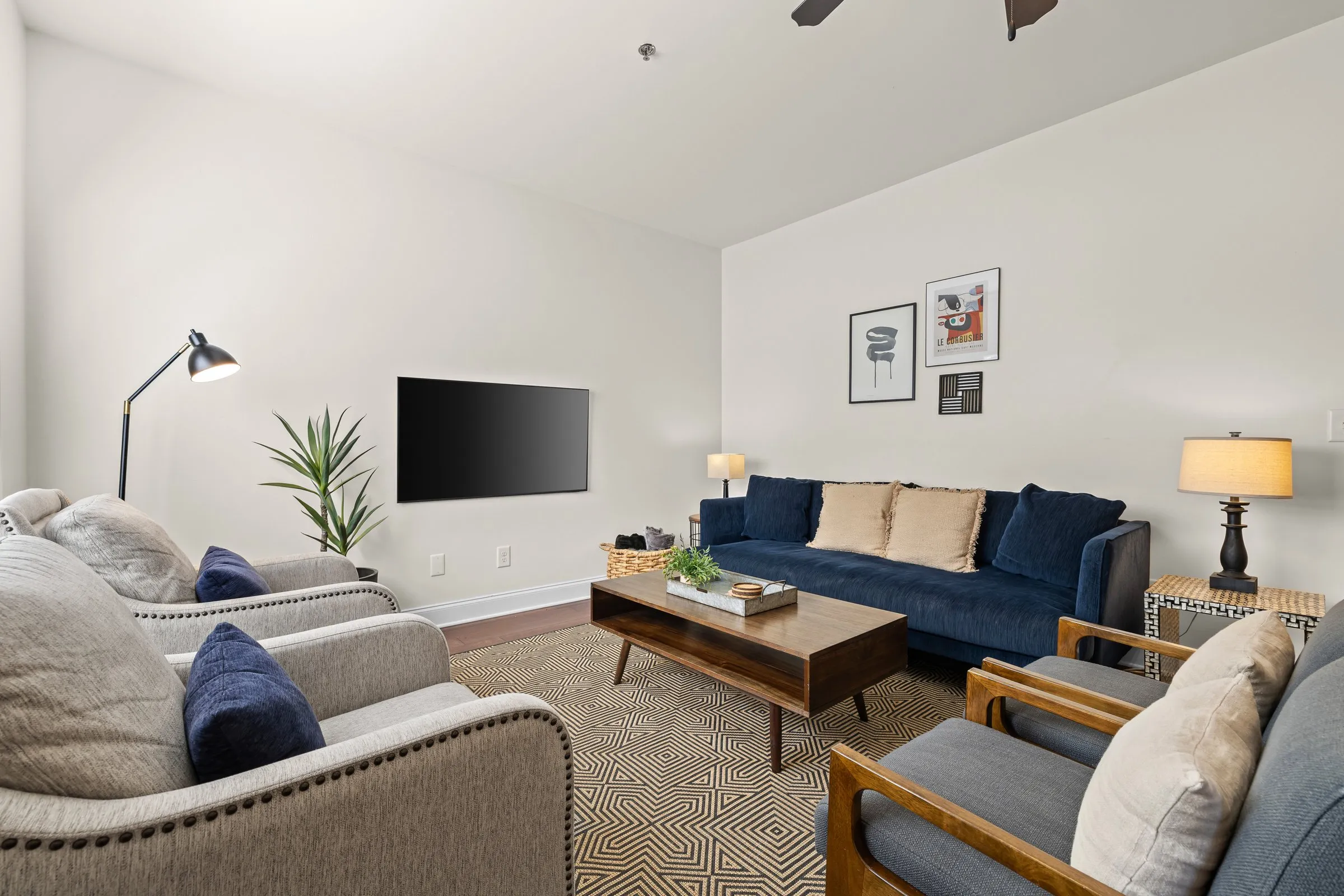 Living room at The 416